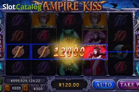 Οθόνη3. Vampire Kiss (CQ9Gaming) Κουλοχέρης