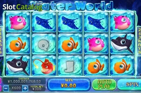 Οθόνη2. Water World Κουλοχέρης