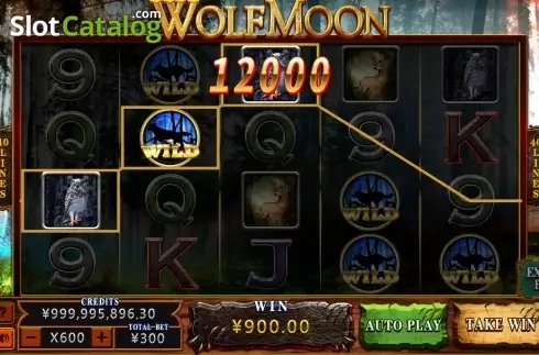 Οθόνη3. Wolf Moon (CQ9Gaming) Κουλοχέρης