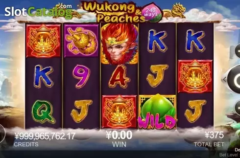 Οθόνη2. Wukong Peaches Κουλοχέρης