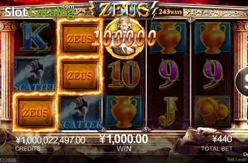 Οθόνη3. Zeus (CQ9Gaming) Κουλοχέρης