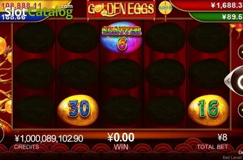 Οθόνη2. Golden Eggs of Dragon Jackpot Κουλοχέρης