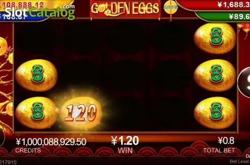 Οθόνη3. Golden Eggs of Dragon Jackpot Κουλοχέρης