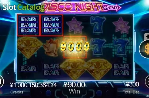 Οθόνη3. Disco Night (CQ9 Gaming) Κουλοχέρης