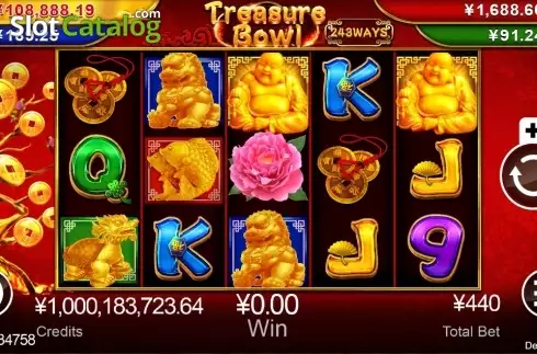 Οθόνη2. Treasure Bowl of Dragon Jackpot Κουλοχέρης