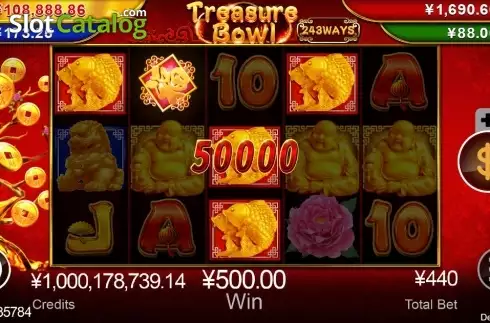 Οθόνη3. Treasure Bowl of Dragon Jackpot Κουλοχέρης