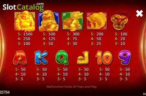 Οθόνη4. Treasure Bowl of Dragon Jackpot Κουλοχέρης