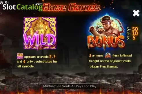 Οθόνη6. Muay Thai (CQ9Gaming) Κουλοχέρης