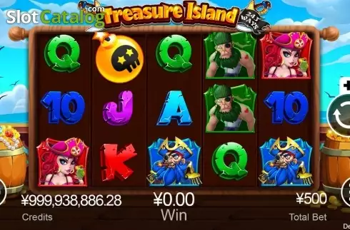 Οθόνη2. Treasure Island (CQ9Gaming) Κουλοχέρης