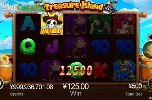 Οθόνη3. Treasure Island (CQ9Gaming) Κουλοχέρης