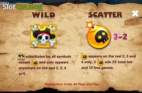 Οθόνη6. Treasure Island (CQ9Gaming) Κουλοχέρης