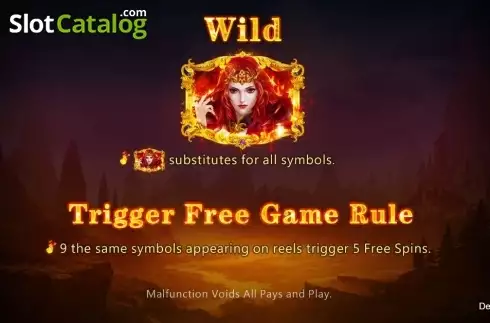 Οθόνη6. Fire Queen (CQ9Gaming) Κουλοχέρης 