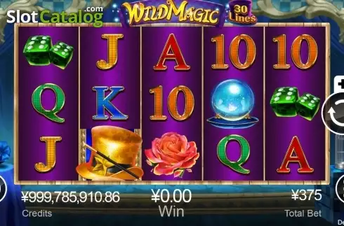 Οθόνη2. Wild Magic (CQGaming) Κουλοχέρης