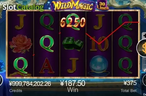 Οθόνη3. Wild Magic (CQGaming) Κουλοχέρης