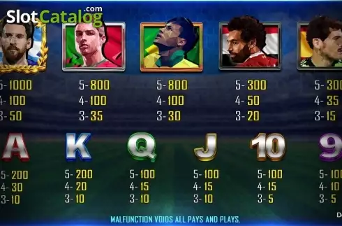 Οθόνη4. Football Star (CQ9Gaming) Κουλοχέρης