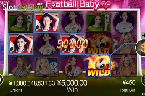 Οθόνη3. Football Baby (CQ9Gaming) Κουλοχέρης 