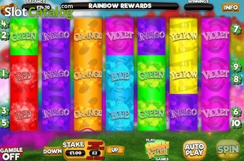 Οθόνη4. Rainbow Rewards Κουλοχέρης