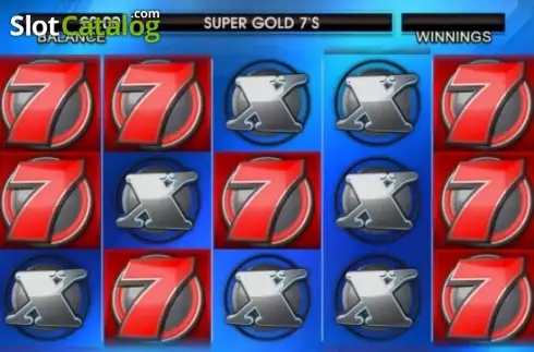 Οθόνη2. Super Gold Sevens Κουλοχέρης