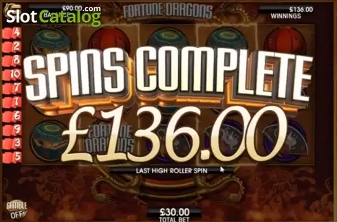 Οθόνη4. Fortune Dragons (CR Games) Κουλοχέρης