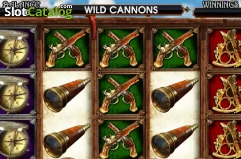 Οθόνη2. Wild Cannons Κουλοχέρης