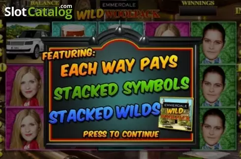 Οθόνη2. Emmerdale Wild Woolpack Κουλοχέρης