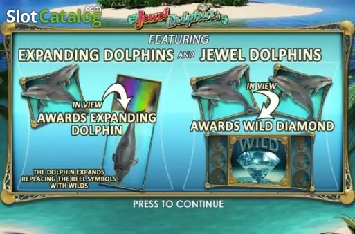 Οθόνη2. Jewel Dolphin Κουλοχέρης