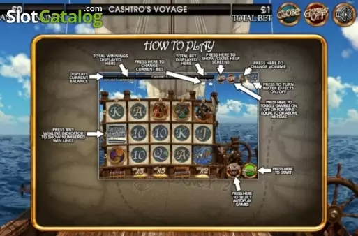 Οθόνη5. Cashtro's Voyage Κουλοχέρης