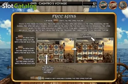 Οθόνη6. Cashtro's Voyage Κουλοχέρης