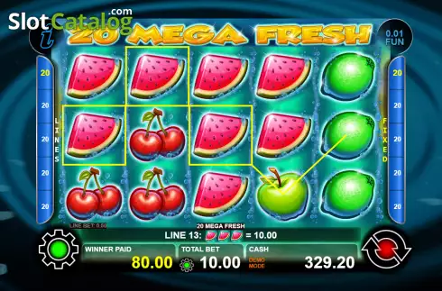 Οθόνη4. 20 Mega Fresh Κουλοχέρης 