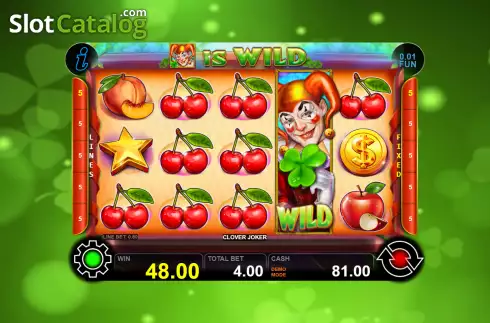 Οθόνη4. Clover Joker Κουλοχέρης