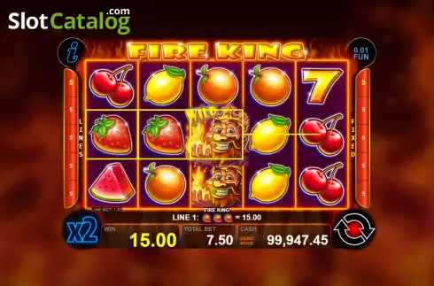 Οθόνη4. Fire King Κουλοχέρης 