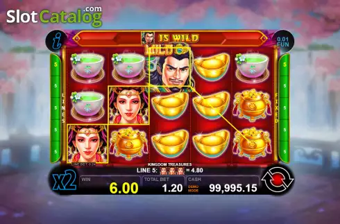 Οθόνη3. Kingdom Treasures Κουλοχέρης