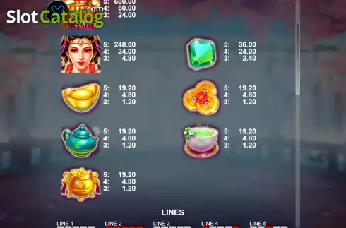 Οθόνη7. Kingdom Treasures Κουλοχέρης