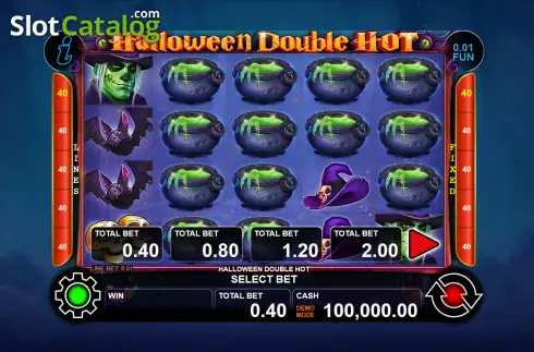 Οθόνη2. Halloween Double Hot Κουλοχέρης