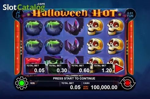 Οθόνη2. Halloween Hot Κουλοχέρης