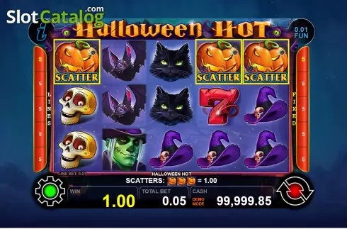 Οθόνη3. Halloween Hot Κουλοχέρης