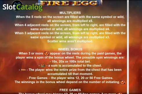 Οθόνη6. Fire Egg Κουλοχέρης