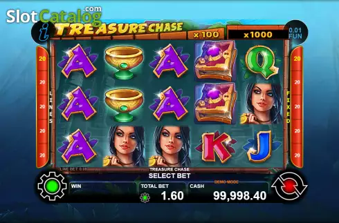 Οθόνη2. Treasure Chase Κουλοχέρης