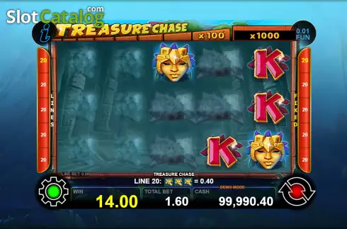 Οθόνη3. Treasure Chase Κουλοχέρης