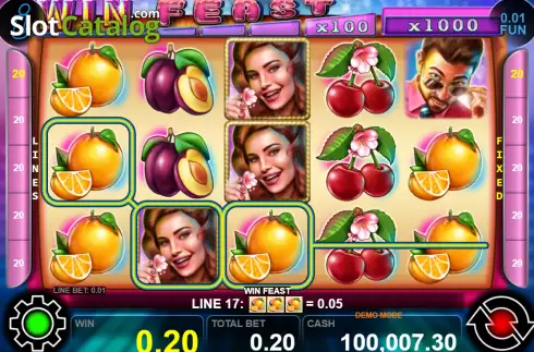 Οθόνη4. Win Feast Κουλοχέρης