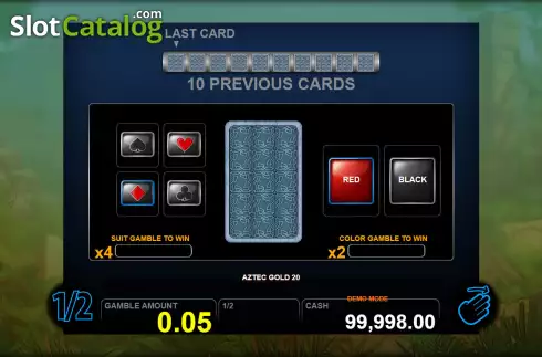 Οθόνη5. Aztec Gold 20 Κουλοχέρης 