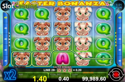 Οθόνη4. Easter Bonanza Κουλοχέρης
