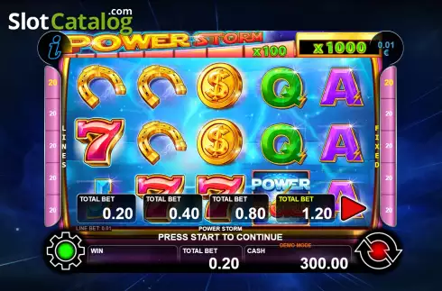 Οθόνη2. Power Storm Κουλοχέρης
