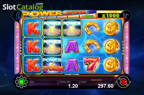 Οθόνη3. Power Storm Κουλοχέρης