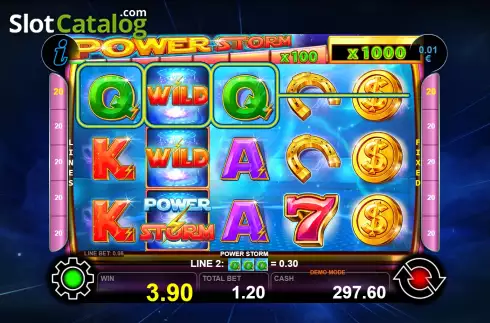 Οθόνη4. Power Storm Κουλοχέρης