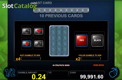 Οθόνη5. 40 Fruitata Wins Κουλοχέρης 