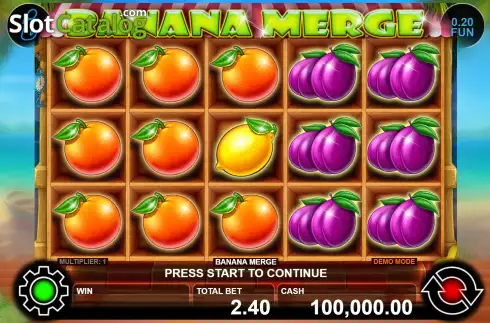 Οθόνη2. Banana Merge Κουλοχέρης