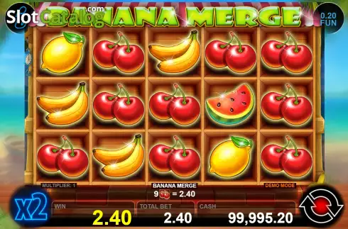 Οθόνη3. Banana Merge Κουλοχέρης