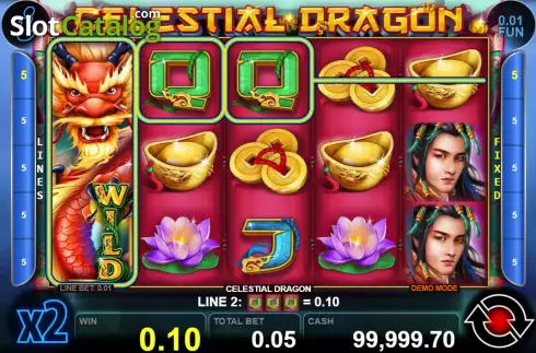 Οθόνη3. Celestial Dragon Κουλοχέρης