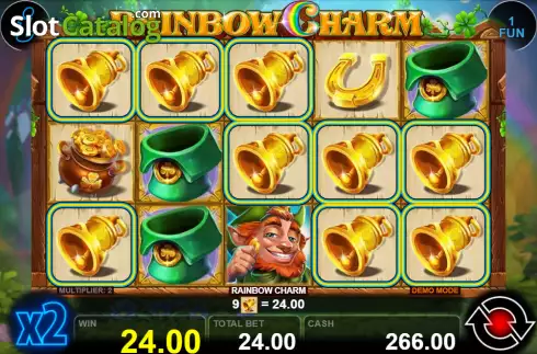 Οθόνη2. Rainbow Charm (CT Gaming) Κουλοχέρης 